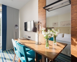 Двухместный стандарт с видом на горы DBL / Standard double room with mountain view DBL в Lavicon Apart Nebug