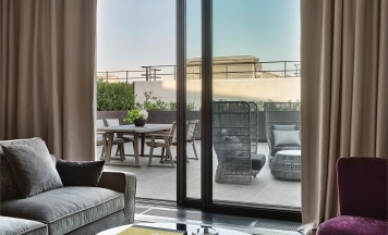 Люкс Делюкс с террасой в Stella di Mosca by Bvlgari Hotels