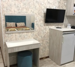 Четырёхместная студия с балконом в Атлант