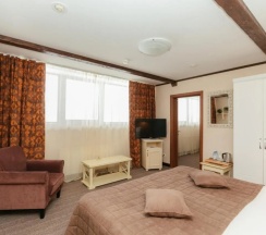 Двухместный полулюкс двуспальная кровать в Губернский