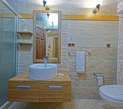 Двухместный люкс Cave Comfort двуспальная кровать в La Casa Cave