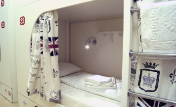 Кровать в общем номере (мужской номер) в City hostel