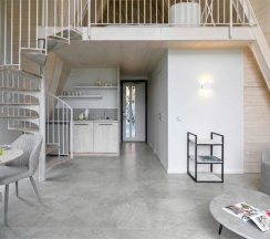 Дом белый №1 в Трофимов Берег