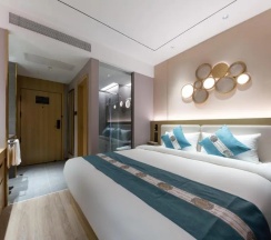 Двухместный номер Standard (двуспальная кровать) в Dongfang Shengda Hotel-Beijing Tiananmen Square Wangfujing Subway Station