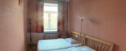 Комната эконом с 2 односпальными кроватями в Найс красные ворота