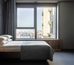 Апартамент 7 Номер Делюкс для двоих с панорамным видом на Москву (с ванной) в Ap-in aparts