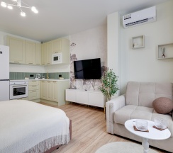 1-комнатные апартаменты студия Грин в Dream Apartmens