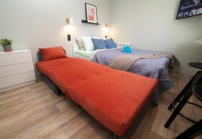 Апартаменты Диван и чемодан на улице Космическая в Новосибирской области