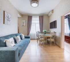 3-комнатные апартаменты люкс в ApartLux (АпартЛюкс) на 1-ой Тверской-Ямской