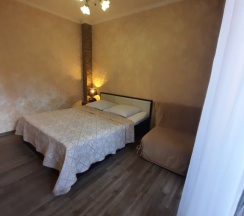 Трёхместный номер Standard с балконом и с видом на город в Morskoy priboy