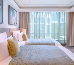 Двухместный номер Executive с балконом 2 отдельные кровати в Siam Kempinski Hotel Bangkok