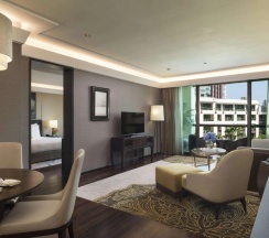 Двухместный люкс двуспальная кровать в Siam Kempinski Hotel Bangkok