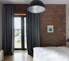Апартамент для 5-х гостей с видом на город в Sv Loft Apart