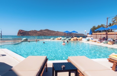 Греция, Агия Марина: Курортный отель Chrispy Beach Resort