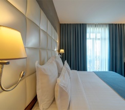 СУПЕРИОР С ВИДОМ НА НАБЕРЕЖНУЮ «KING SIZE» в Томь River Plaza