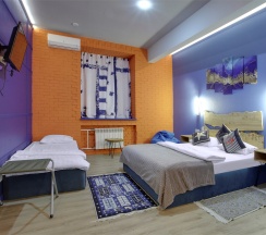 Студия с кухней с доп. кроватью и финской сауной "Леший" (сауна оплачивается отдельно) в Матросский