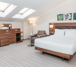 Стандартный номер с двуспальной кроватью в Hilton Garden inn Kaluga