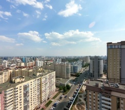 1-комнатные апартаменты люкс в Апартаменты на улице Радищева 41