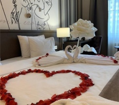 Двухместный номер Комфорт с большой кроватью в Онегин