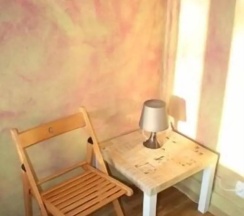 Одноместный семейный номер Standard двуспальная кровать в El hostel