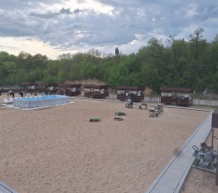 Двухместный домик в Солнце, воздух и вода