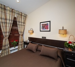 Стандартный двухместный номер с одной большой или двумя раздельными кроватями в Jazzclub