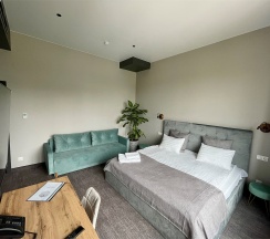 Полулюкс  2-местный с ванной + 2 дополнительных места в Alpha Garden