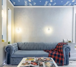 Двухместная студия с видом на город (двуспальная кровать) в Elite Apartments
