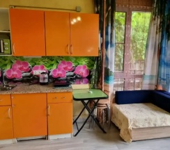 Апартаменты c 1 комнатой с балконом в Кристалл