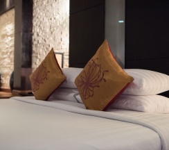 Двухместный люкс Luxury двуспальная кровать в Bangkok Natural Spa Resort and Suite