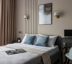 Апартаменты студия в Satin Home Apart