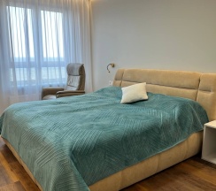 Апартаменты с двуспальной кроватью с балконом в Golden Sun