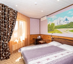 Двухместный номер Comfort с красивым видом из окна двуспальная кровать в Георгиевский