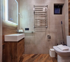 Апартамент-студия с террасой на 1 этаже в Les Apart