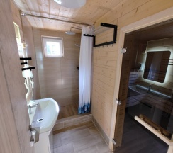 Дом-баня «‎Luxe&amp;SPA» в Сердце Домбая