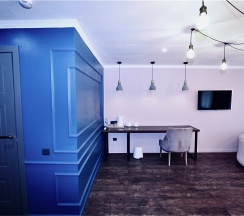 Люкс с одной кроватью размером King Size с окном (Отель Мёд) в Мёд & Маяк