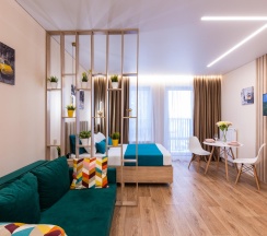 Апартаменты студия Бульвар Ибрагимова 90/2-322 в Sutki Ufa