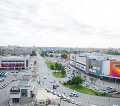 Стандарт с большой кроватью с видом на город в Cosmos Astrakhan Hotel
