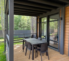 VIP дом Семейный с купелью в Opushka house Новожилово