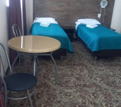 Номер улучшенный с 2 односпальными кроватями в Мега