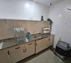 Кровать в общем номере в Jomtien Beach Hostel