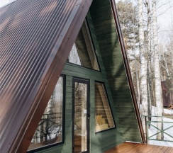 Домик A-Frame - Зеленый в Калтай парк