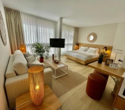 Одноместный люкс Deluxe в Hotel emblemático Hi Suites