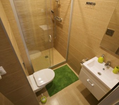 Просторная студия Honey с двумя окнами в New Horizon Ovechkin Apartments