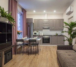 3-комнатные апартаменты студия Большая филевская улица 3к2 в Mira Apartments