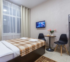 Апартаменты стандарт с двуспальной кроватью в Leohotels Мануфактура