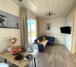 BarnHouse №5 (оснащение дома, стоимость банного чана и бани см. Подробнее) в Dacha