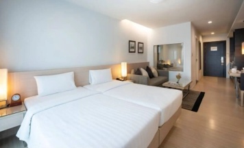 Двухместный Студио Люкс двуспальная кровать в Classic Kameo Hotel & Serviced Apartments, Ayutthaya