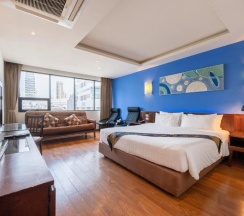 Двухместный номер Deluxe двуспальная кровать в Hotel Mermaid Bangkok