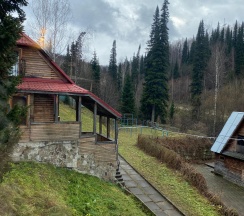 Коттедж с мангальной зоной в Гостиница